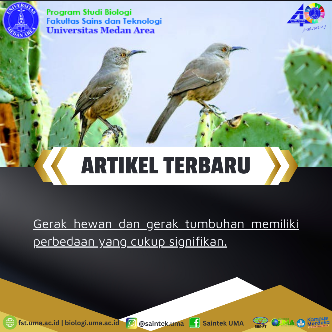 Perbedaan Antara Gerak Hewan Dengan Gerak Tumbuhan